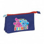 Trousse Fourre-Tout Triple Blue's Clues Blue marine (22 x 12 x 3 cm) 21,99 €