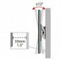 Support de TV Haeger Tilt 23" - 37" 57,99 €