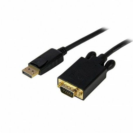 Adaptateur DisplayPort vers VGA Startech DP2VGAMM10B     3 m Noir 50,99 €