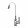 Levier unique pour évier Blanc Acier inoxydable Laiton 75,99 €