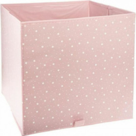 Boîte Multiusage Atmosphera 83477 Etoiles Rose Textile (29 x 29 x 29 cm) 21,99 €