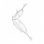 Grille de Barbecue pour Poissons Sauvic (13,5 x 54 cm) 53,99 €