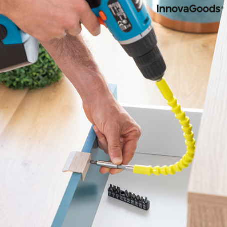 Rallonge Flexible Magnétique pour Tournevis avec Accessoires Drillex InnovaGoods 17,99 €