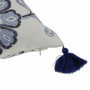 Coussin Versa Bleu Pompons Polyester (45 x 45 cm) 27,99 €