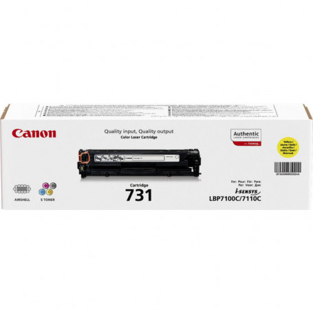 Toner Canon 731 Jaune 99,99 €