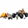 LEGO City 60387 Les Aventures du 4x4 Tout-Terrain. Jouet Monster Truck. Jeu Camp 38,99 €