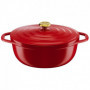 TEFAL E2548904 Air cocotte légere ovale 30x23 cm. fonte d'aluminium rouge. tous 109,99 €