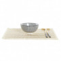 Set de sushi DKD Home Decor Noir Bambou Grès (14,5 x 14,5 x 31 cm) 39,99 €