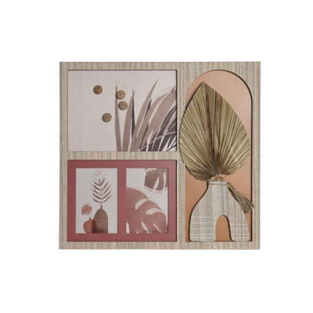Cadre photo DKD Home Decor Naturel Multicouleur Bois MDF Boho (43 x 1,2 x 40 cm) 33,99 €