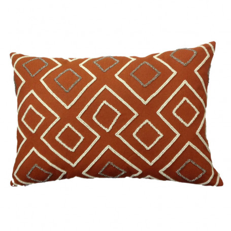 Housse de coussin DKD Home Decor Terre cuite Géométrique (60 x 1 x 40 cm) 82,99 €