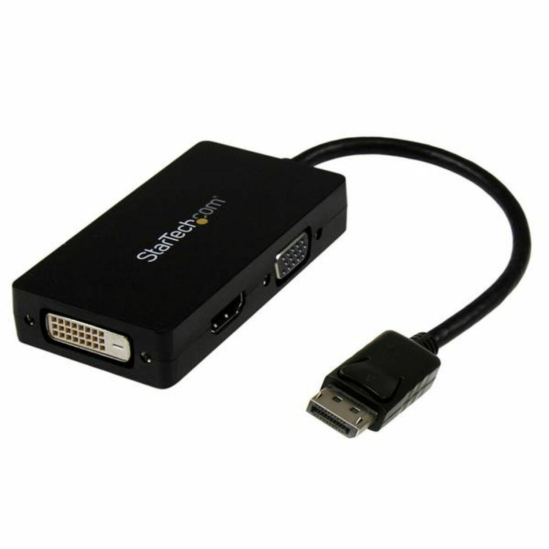 Startech.com Adaptateur de voyage DisplayPort vers VGA / DVI / HDMI - Covertisseur vidéo 3-en-1