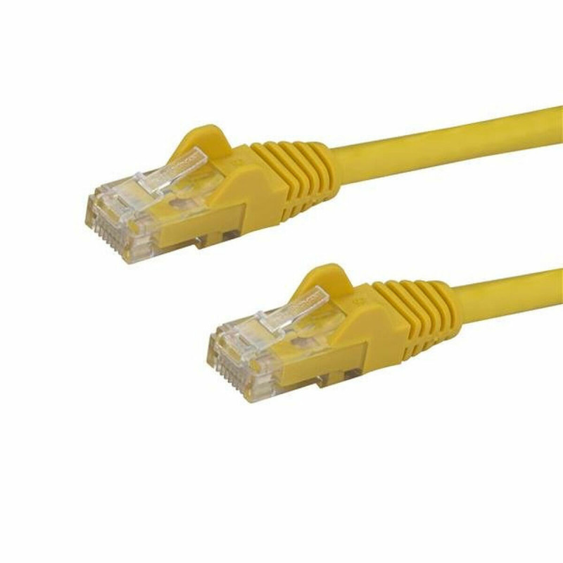 Startech.com Câble réseau Cat6 Gigabit UTP sans crochet de 2m - Cordon Ethernet RJ45 anti-accroc - M/M - Jaune