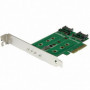 Carte PCI SSD M.2 Startech PEXM2SAT32N1     PCIe 3.0 64,99 €