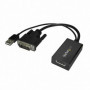 Adaptateur DisplayPort vers DVI Startech DVI2DP2       Noir 57,99 €