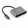 Adaptateur USB C vers HDMI/DisplayPort Startech CDP2DPHD       4K Ultra HD 69,99 €