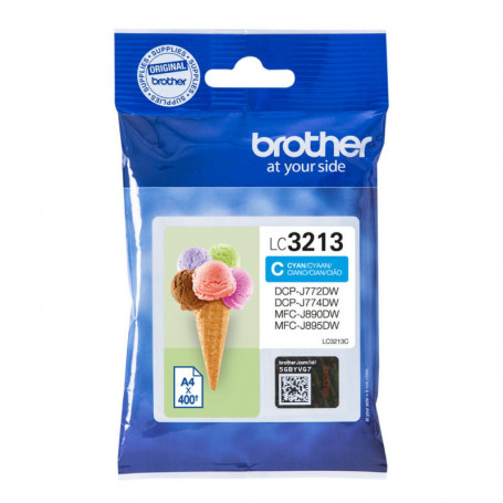 Cartouche d'encre originale Brother LC3213C       Cyan 23,99 €