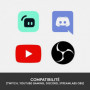 Logitech StreamCam : webcam pour streaming YouTube et Twitch. full HD 1080p 60Fp 149,99 €