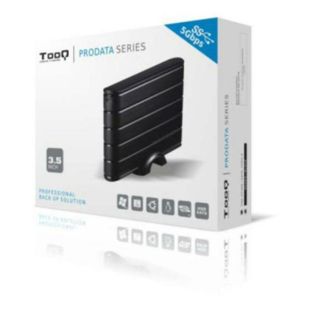 Boîtier Externe TooQ TQE-3530B HDD 3.5" SATA III USB 3.0 Noir 38,99 €