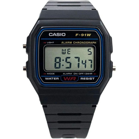 Montre Unisexe Casio F-91W-1YEG 28,99 €