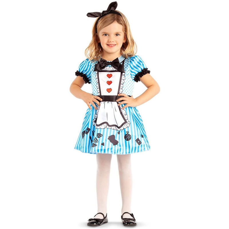 Déguisement pour Enfants My Other Me Alice in Wonderland 3-4 Ans