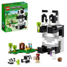 LEGO Minecraft 21245 Le Refuge Panda. Jouet de Maison. avec Figurines Animaux et 64,99 €