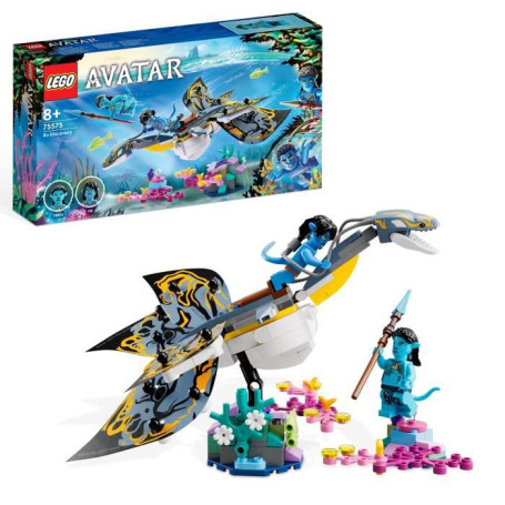 LEGO Avatar 75575 La Découverte de l'Ilu. Jouet. avec Minifigurines. La Voie de 37,99 €