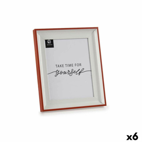 Cadre photo Verre Rouge Blanc Plastique (2,5 x 31,2 x 26 cm) (6 Unités) 64,99 €