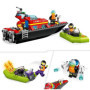 LEGO City 60373 Le Bateau de Sauvetage des Pompiers. Jouet Flottant. Jetpack et 30,99 €