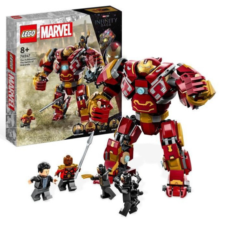 LEGO Marvel 76247 Hulkbuster : La Bataille du Wakanda. Jouet avec Figurine Hulk. 65,99 €