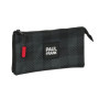 Trousse Fourre-Tout Triple Paul Frank Campers Noir (22 x 12 x 3 cm) 29,99 €
