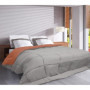 CALGARY Couette chaude Microfibre 400g/m² Galet & Gingembre 200x200cm 69,99 €