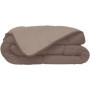 HUDSON Couette légere Microfibre 200g/m² 140x200cm Taupe & Lin 38,99 €