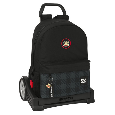 Cartable à roulettes Paul Frank Campers Noir (30 x 46 x 14 cm) 75,99 €