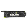 Trousse d'écolier Kelme Jungle Noir Gris Citron (20 x 6 x 1 cm) 23,99 €
