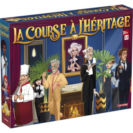 LANSAY - LA COURSE A L'HÉRITAGE - Jeu de société - 2 a 6 joueurs - Des 8 40,99 €