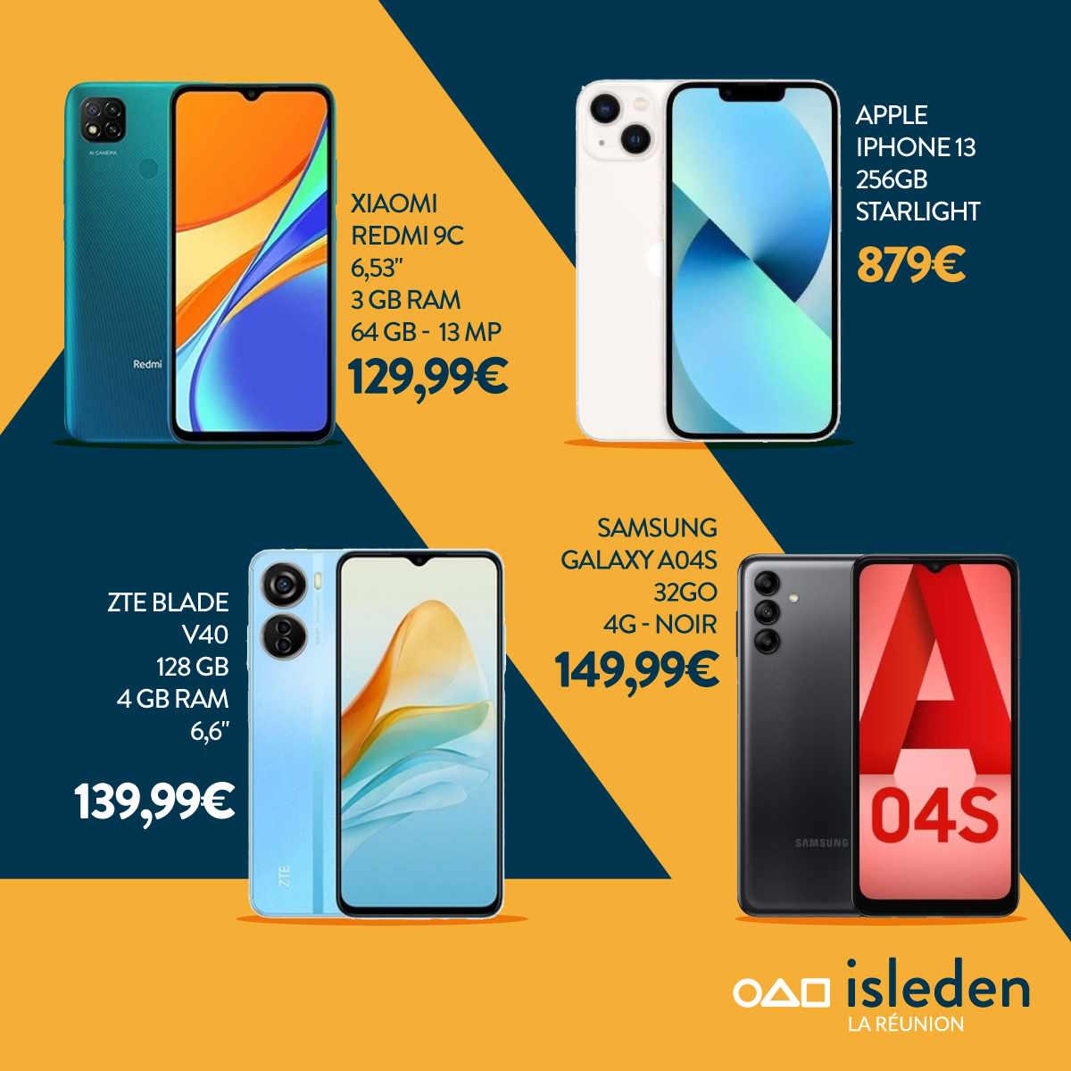 4 smartphones à prix cassés